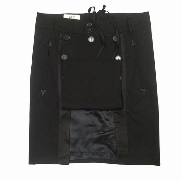 ***SOLD******Jean Paul Gautier Sailor Skirt Black - Picture 8 of 15